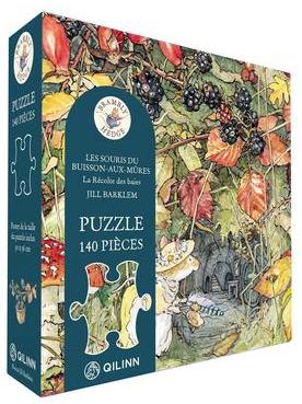 Les Souris du buisson-aux-mûres : La récolte des baies : Puzzle