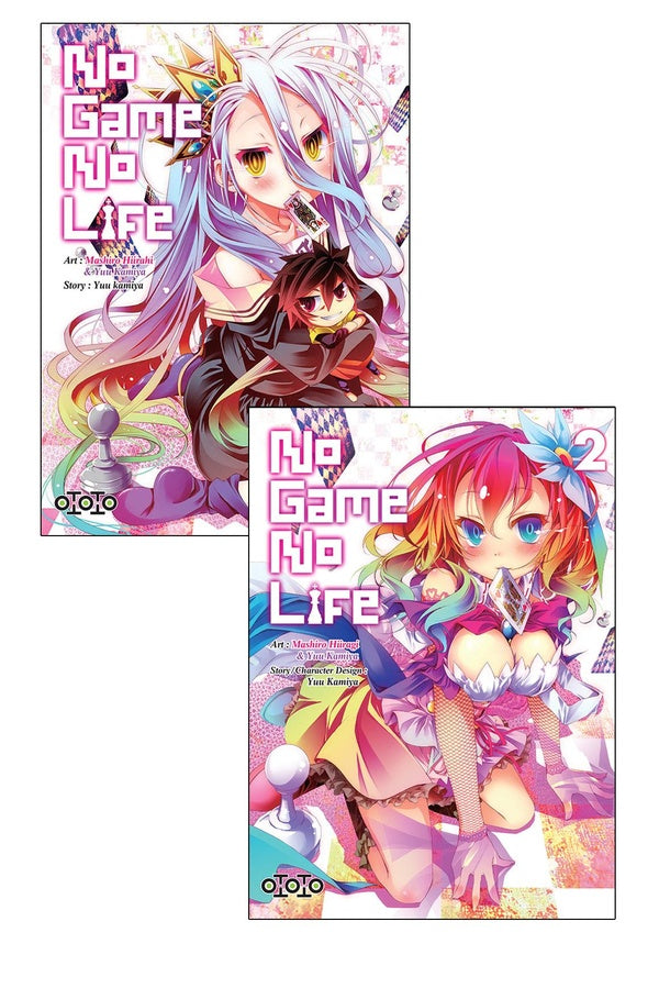 No game no life : coffret Tomes 1 et 2