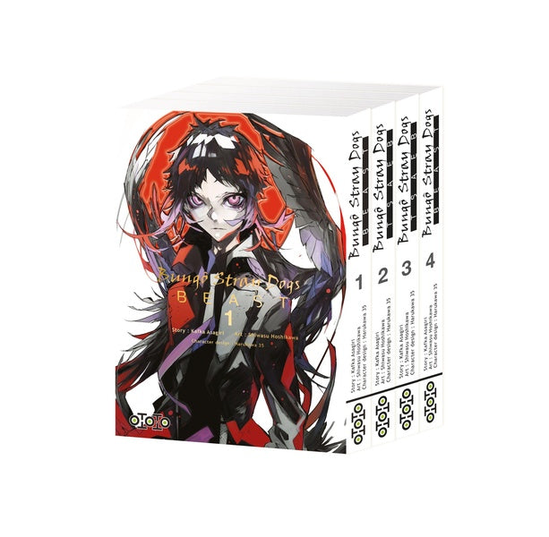 Bungô Stray dogs - beast : coffret Tomes 1 à 4