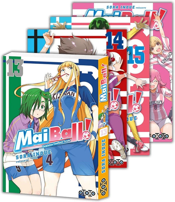 Mai Ball ! feminine football team : Tomes 13 à 16