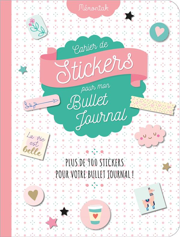 Mémoniak : cahier de stickers pour mon bullet journal (édition 2020)