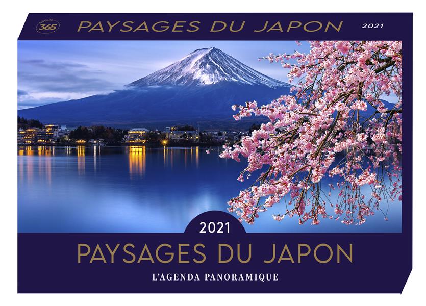 Agenda panoramique : paysages du Japon (édition 2021)