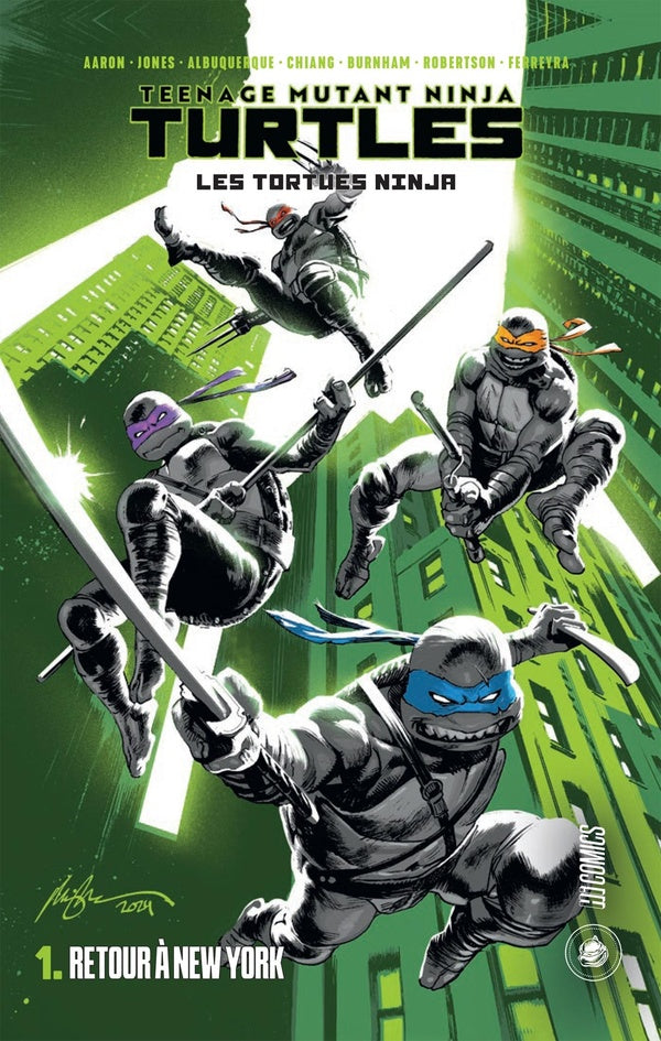 Les Tortues Ninja - TMNT Tome 1 : Retour à New York