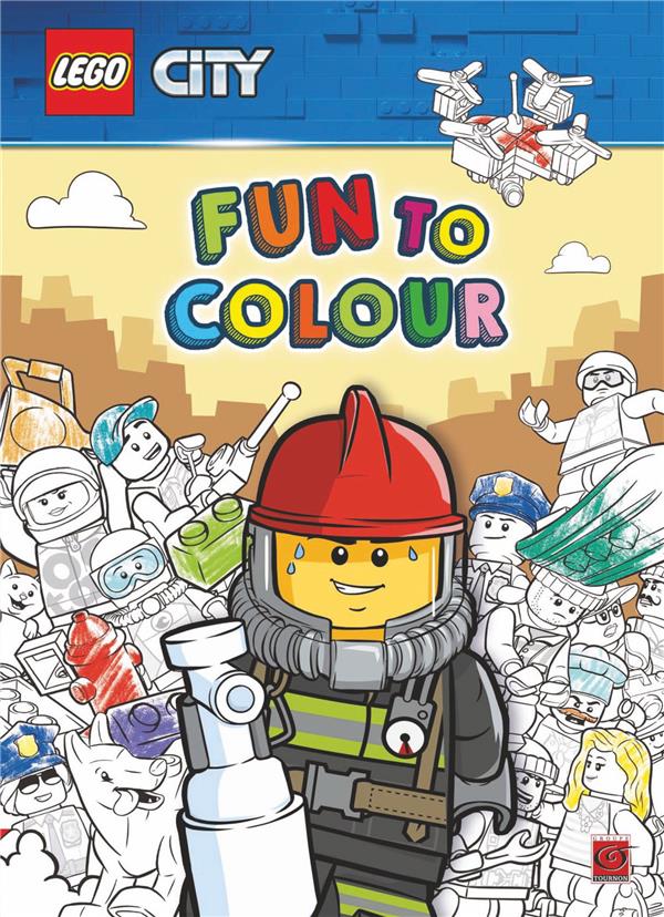 Lego City : drôles de coloriages