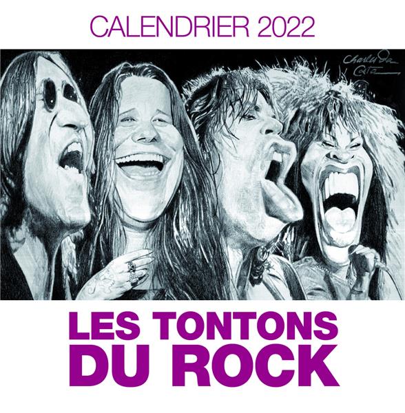 Calendrier les tontons du rock (édition 2022)