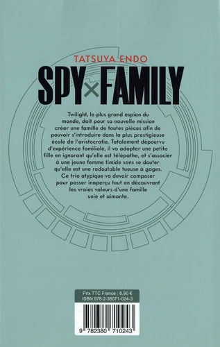 (Occasion) Spy X Family Tome 1  - Livre (Manga)