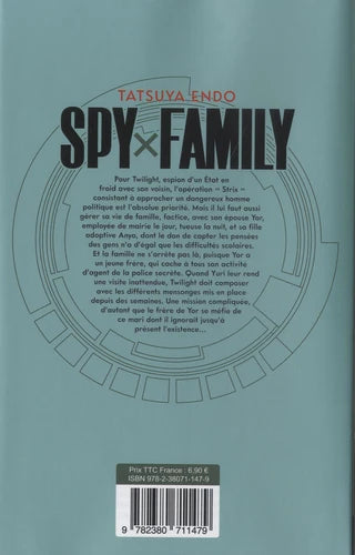 (Occasion) Spy X Family Tome 3  - Livre (Manga)