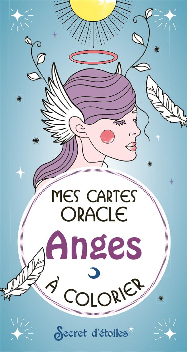 Mes cartes oracle : anges à colorier