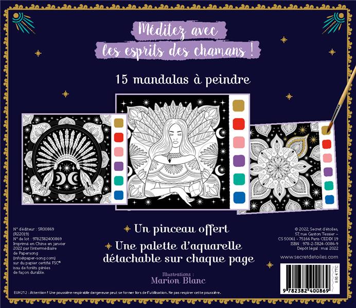 Mes mandalas à peindre : esprits chamans