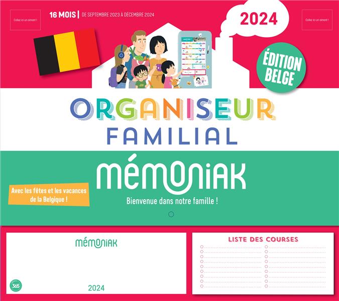 Mémoniak : organiseur familial (édition 2023/2024) - flash vidéo