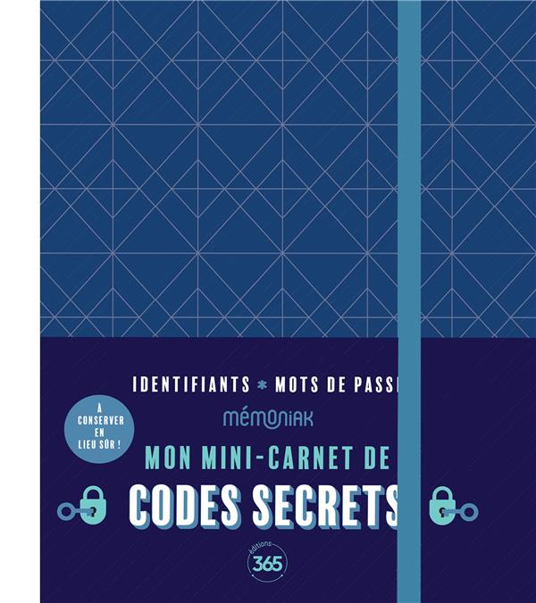 Mémoniak : Mon mini-carnet de codes secrets