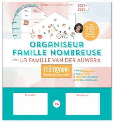 Mémoniak : Organiseur famille nombreuse avec la famille Van Der Auwera : De septembre à décembre (édition 2024/2025) - flash vidéo