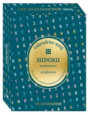 Almana'box : Calendrier sudoku en 365 jours : 2 grilles par jour (édition 2025) - flash vidéo