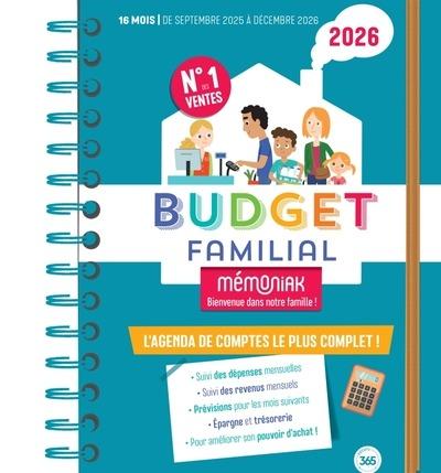 Mémoniak : Budget familial : L'agenda des comptes le plus complet : De septembre à décembre (édition 2025/2026)