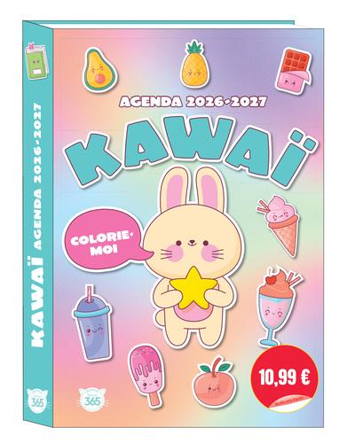 Agenda scolaire kawaï colorie-moi (édition 2026/2027)