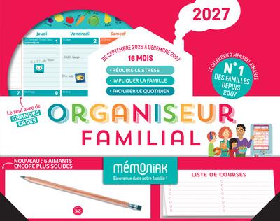 Mémoniak : Organiseur familial : De septembre à décembre (édition 2026/2027)