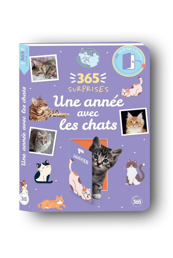 365 surprises : Une année avec les chats