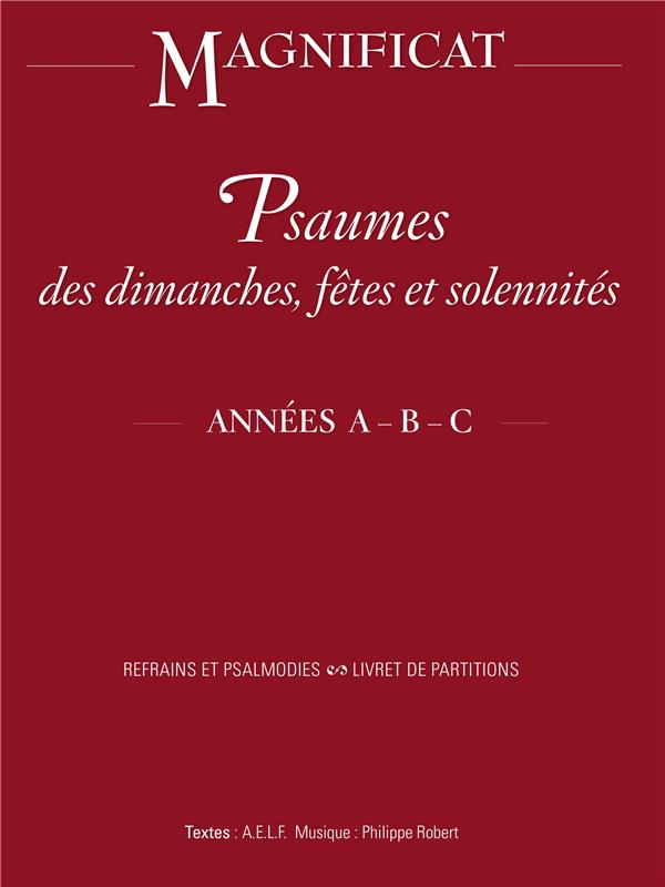 Psaumes des dimanches, fêtes et solennités : années A, B, C - flash vidéo