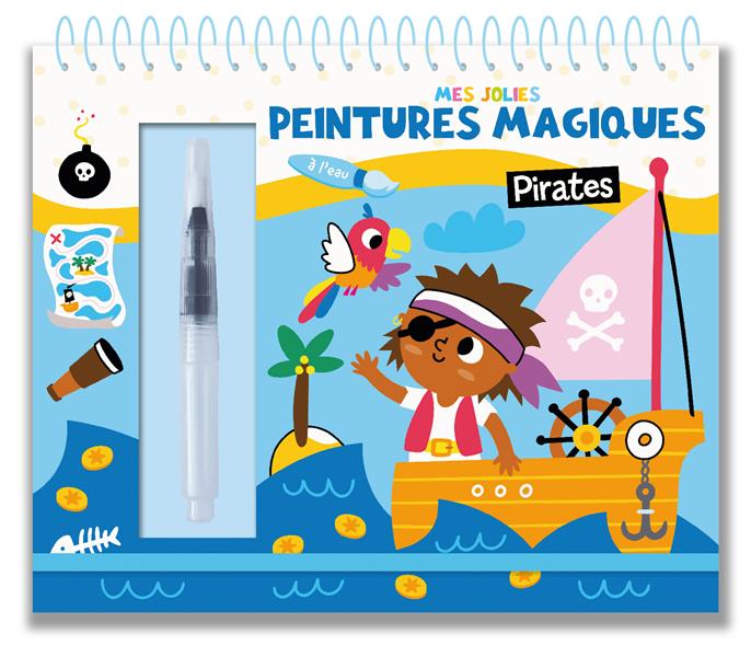 Mes jolies peintures magiques : pirates - flash vidéo