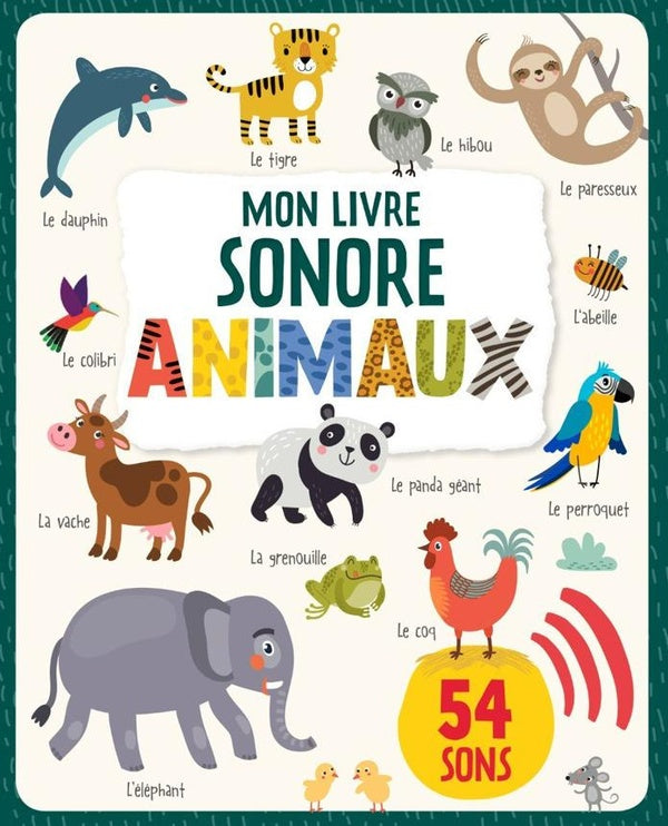 Mon livre sonore : animaux - flash vidéo