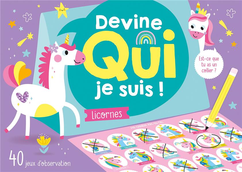 Devine qui je suis ! Licornes - flash vidéo