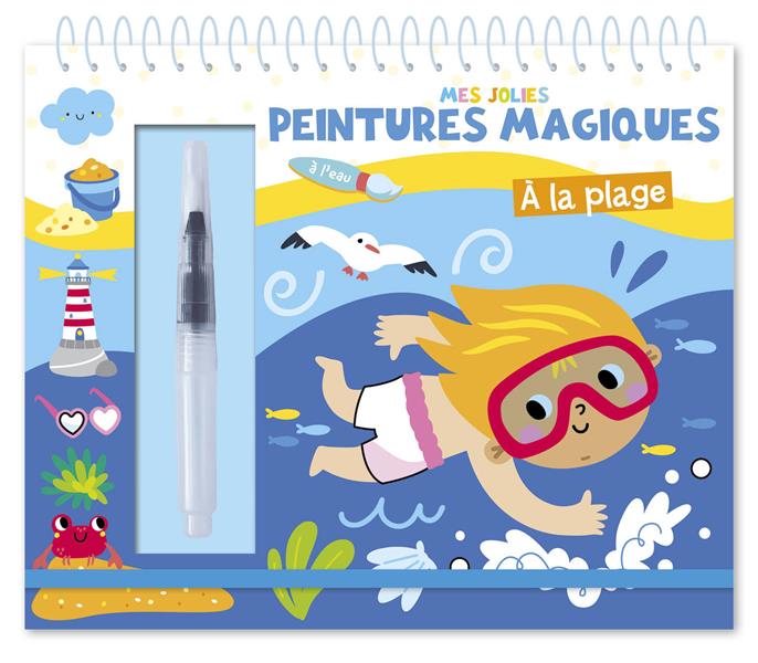 Mes jolies peintures magiques : Plage - flash vidéo