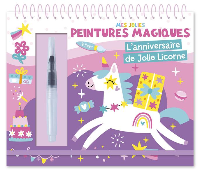 Mes jolies peintures magiques : Anniversaire des licornes - flash vidéo