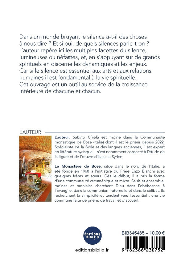 Les silences, un chemin spirituel