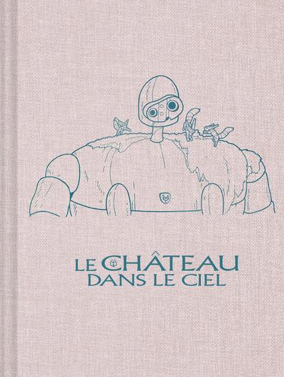 Ghibli : carnet toile le chateau dans le ciel