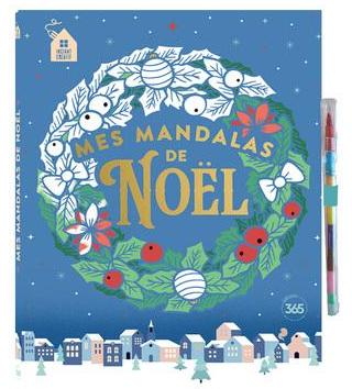 Instant créatif : Mes mandalas de Noël...