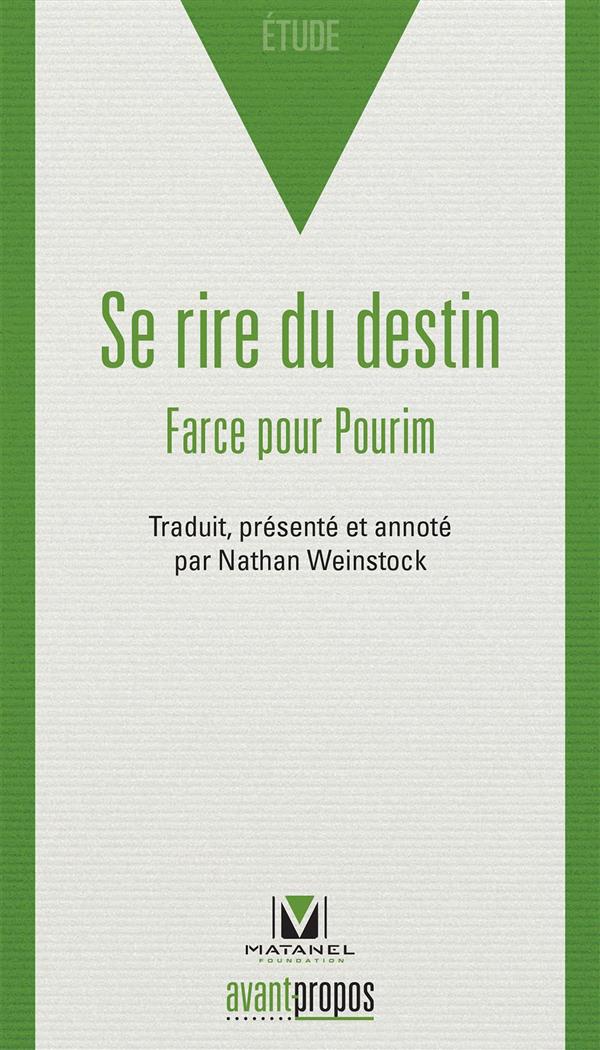 Se rire du destin ; farce pour Pourim - flash vidéo