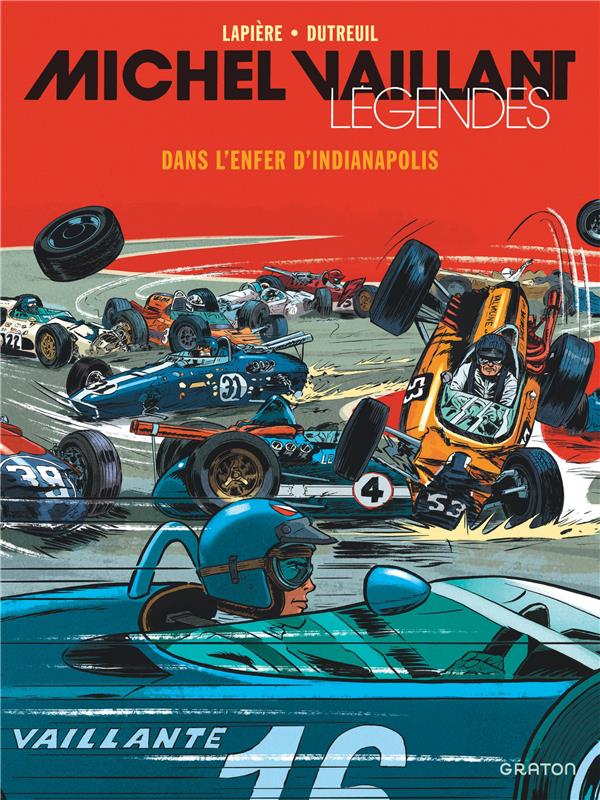 Michel Vaillant - légendes Tome 1 : dans l'enfer d'Indianapolis