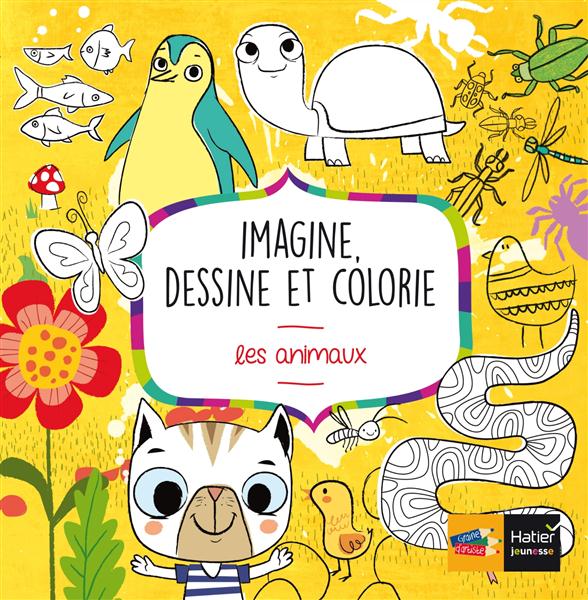 Imagine, dessine et colorie les animaux