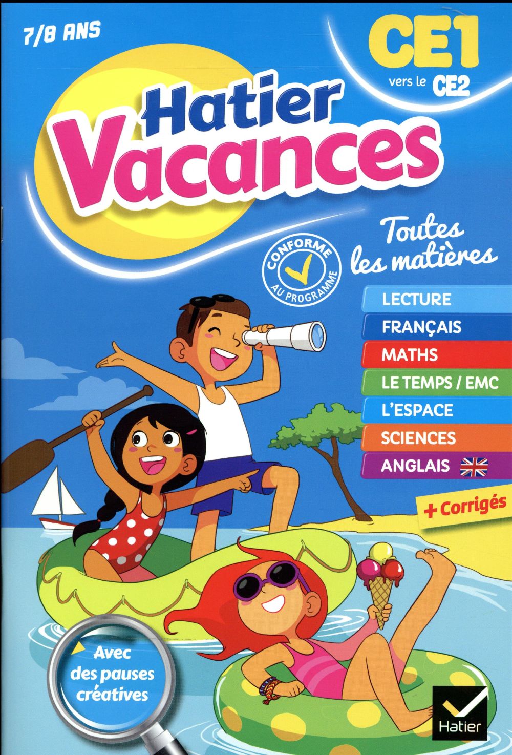 Hatier vacances : du CE1 vers le CE2 (édition 2017)