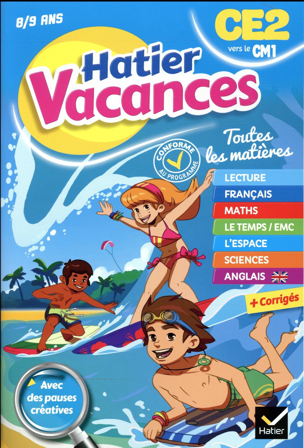 Hatier vacances : du CE2 vers le CM1 (édition 2017)