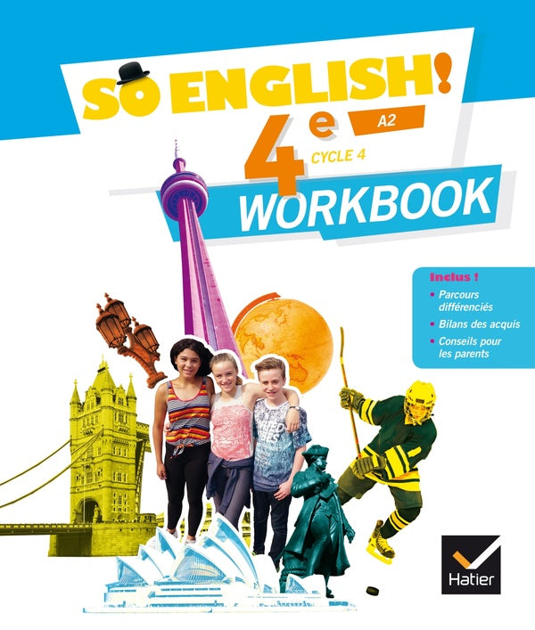 SO ENGLISH! : anglais ; 4e ; workbook (édition 2017)