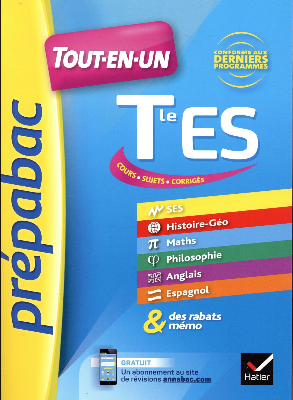 Prépabac : tout-en-un terminale ES