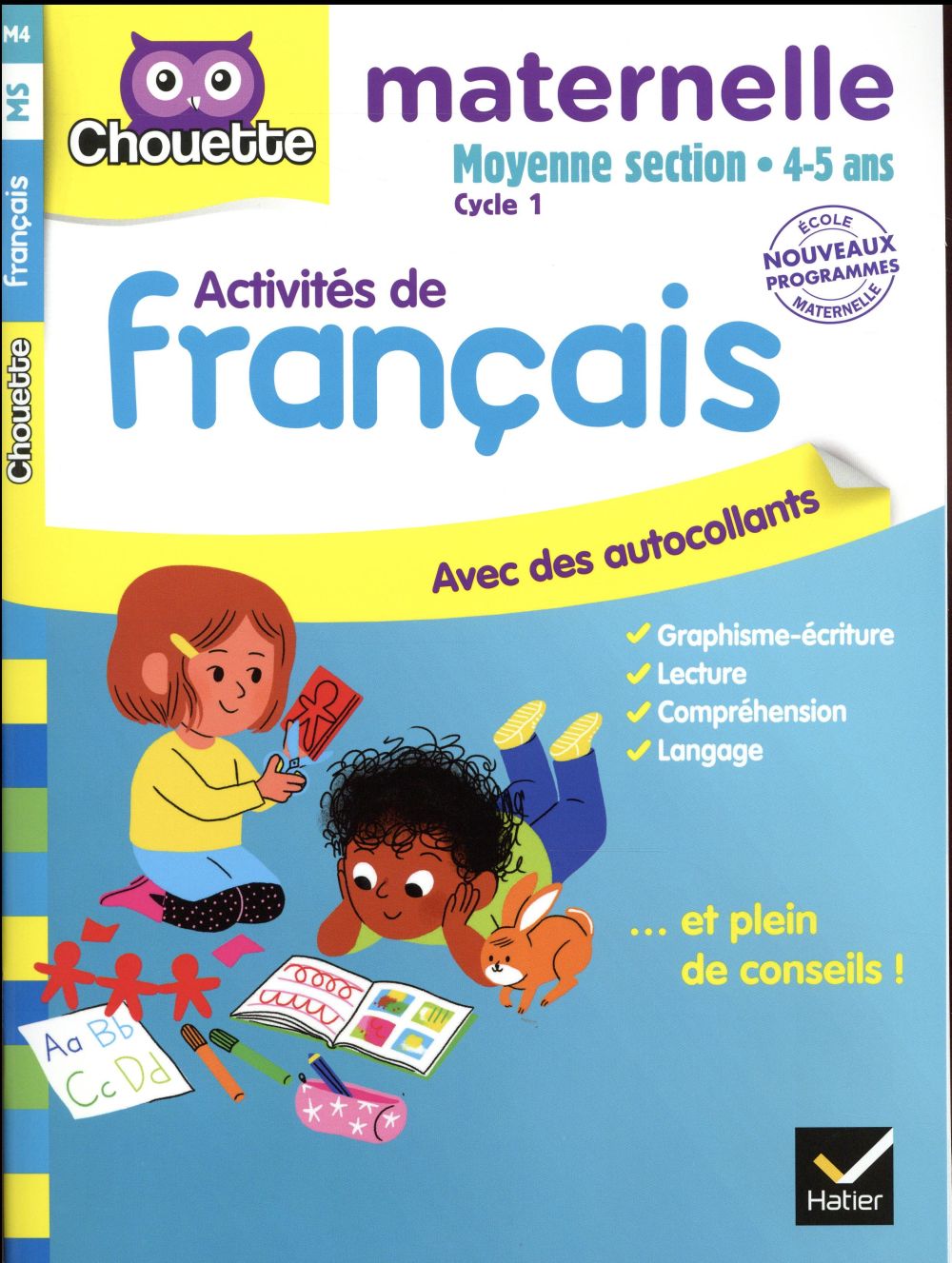 Chouette entraînement : français ; moyenne section