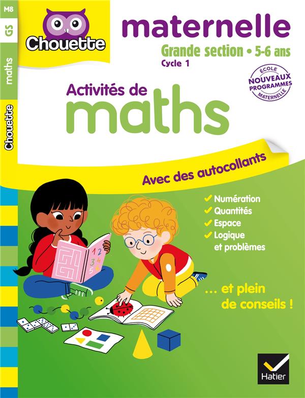 Chouette entraînement : maths ; grande section