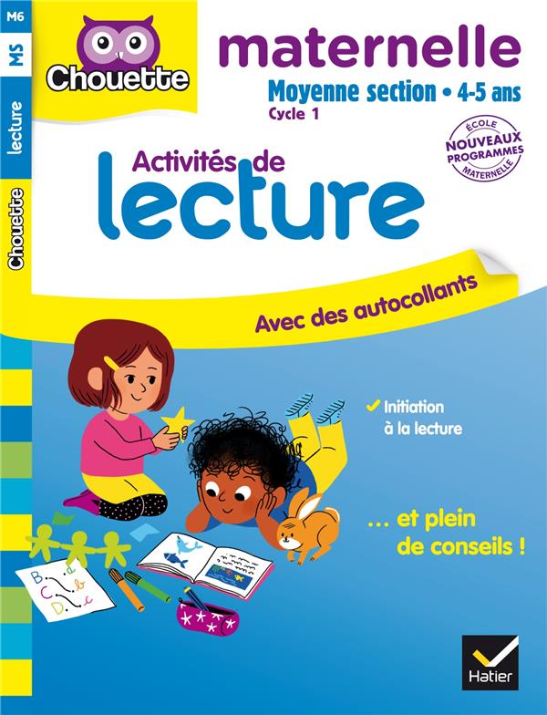 Chouette entraînement : lecture ; moyenne section