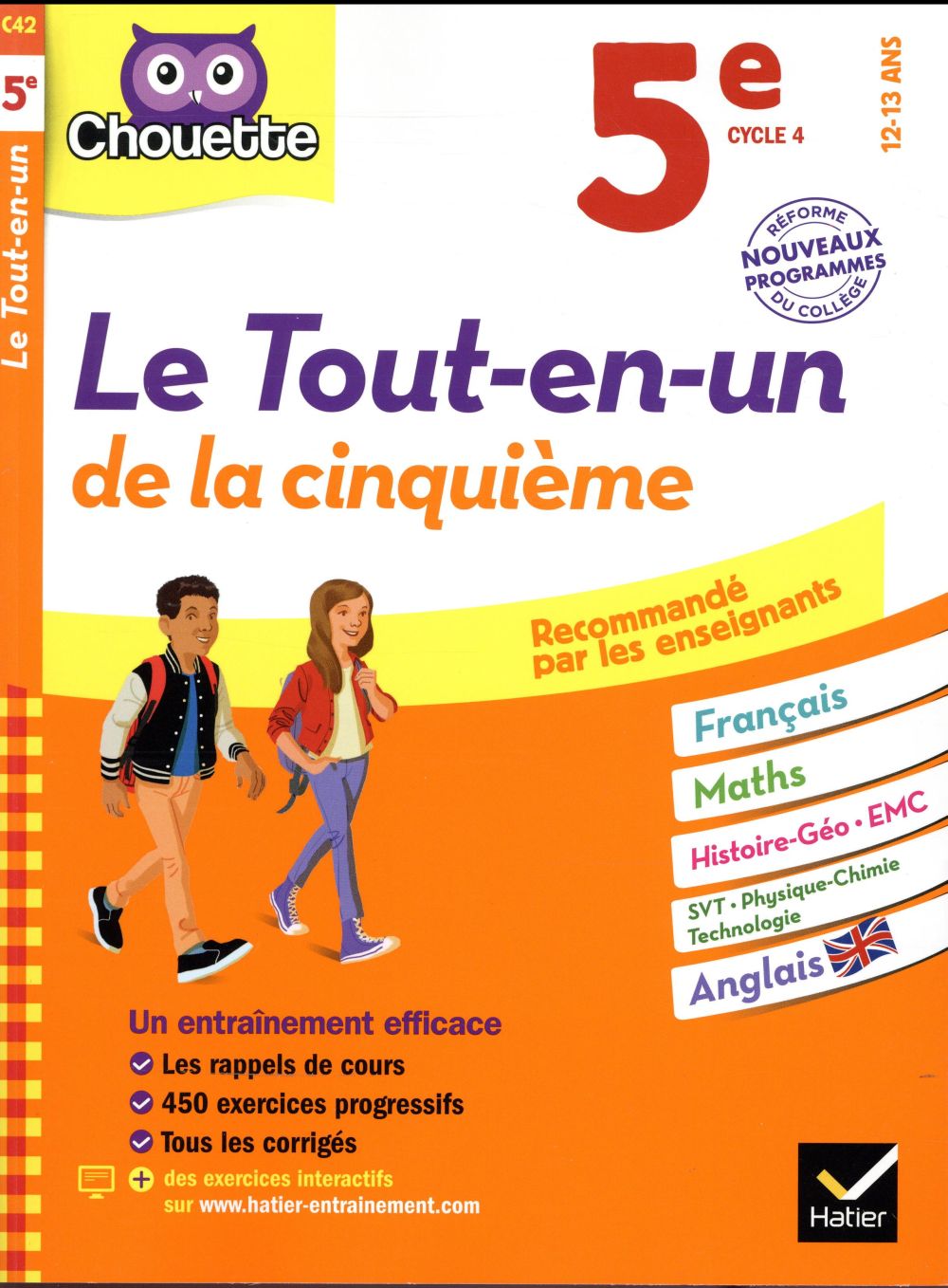 Chouette entraînement : le tout-en-un ; 5e