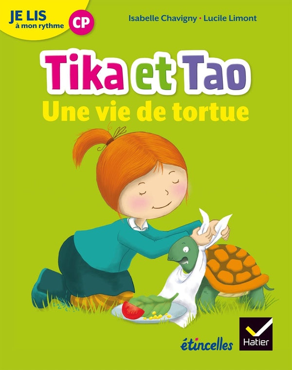 étincelles : lecture ; CP ; je lis à mon rythme ; Tika et Tao ; une vie de tortue (édition 2018)