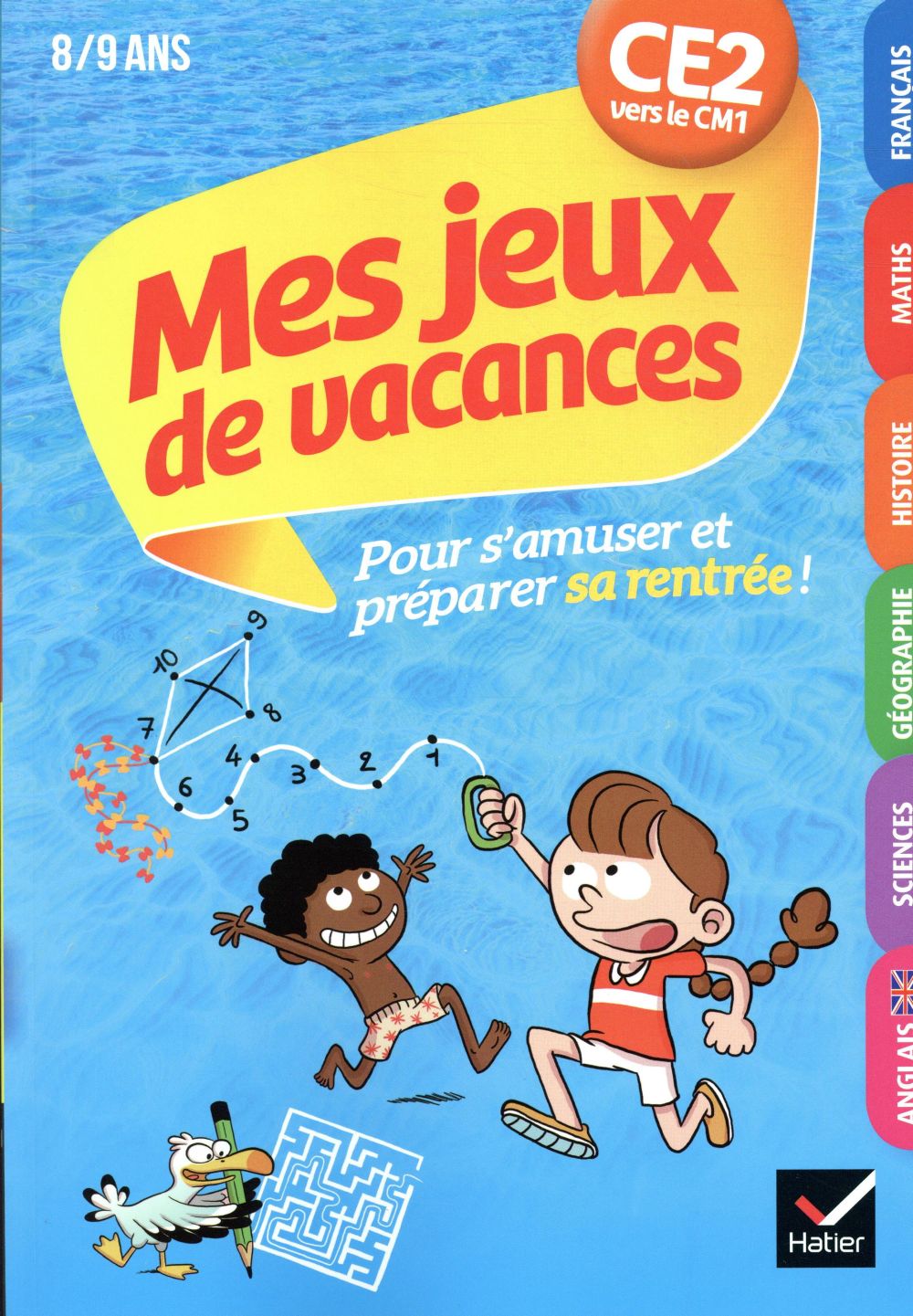 Mes jeux de vacances du CE2 vers le CM1