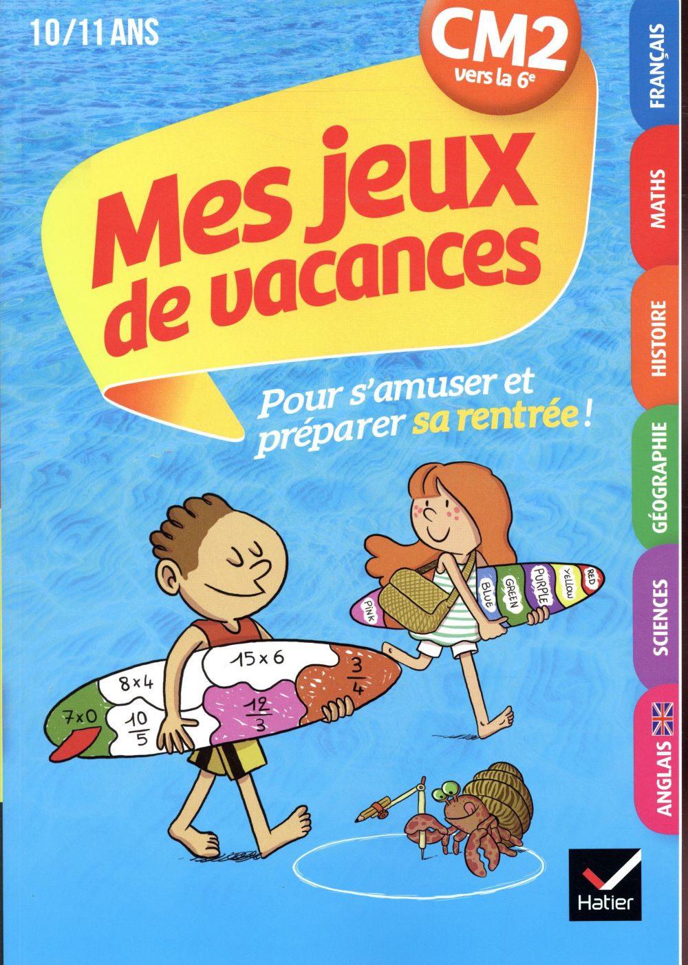 Mes jeux de vacances du CM2 à la 6e