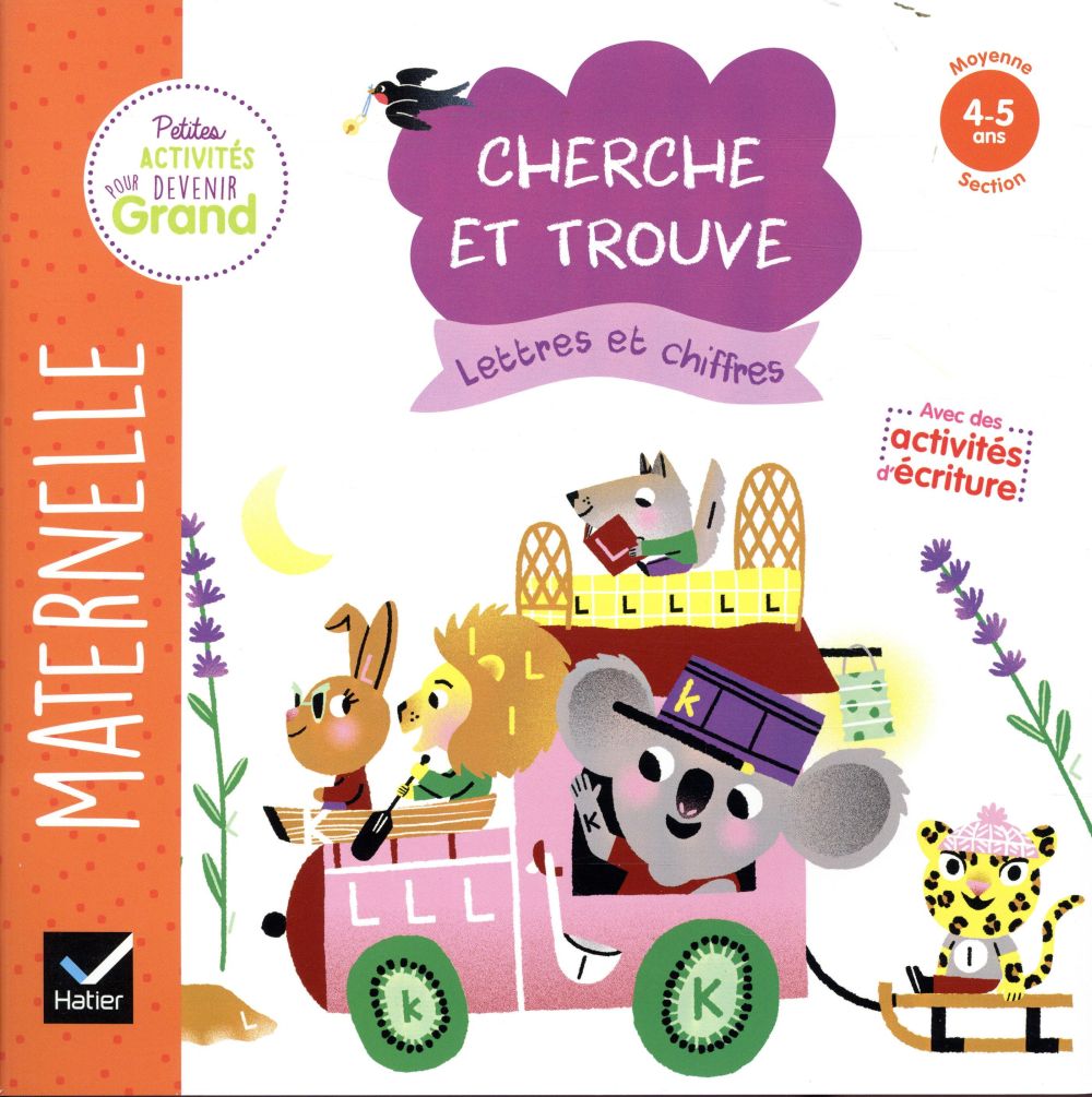 Cherche et trouve lettres et chiffres ; MS