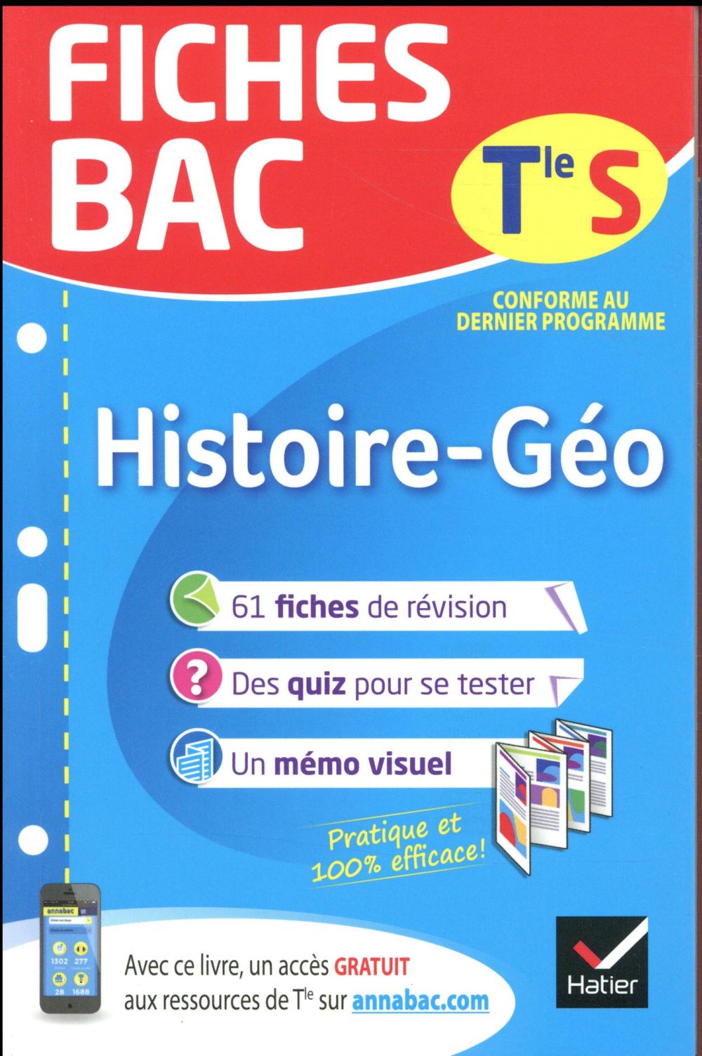 Fiches bac : histoire-géographie ; terminale S