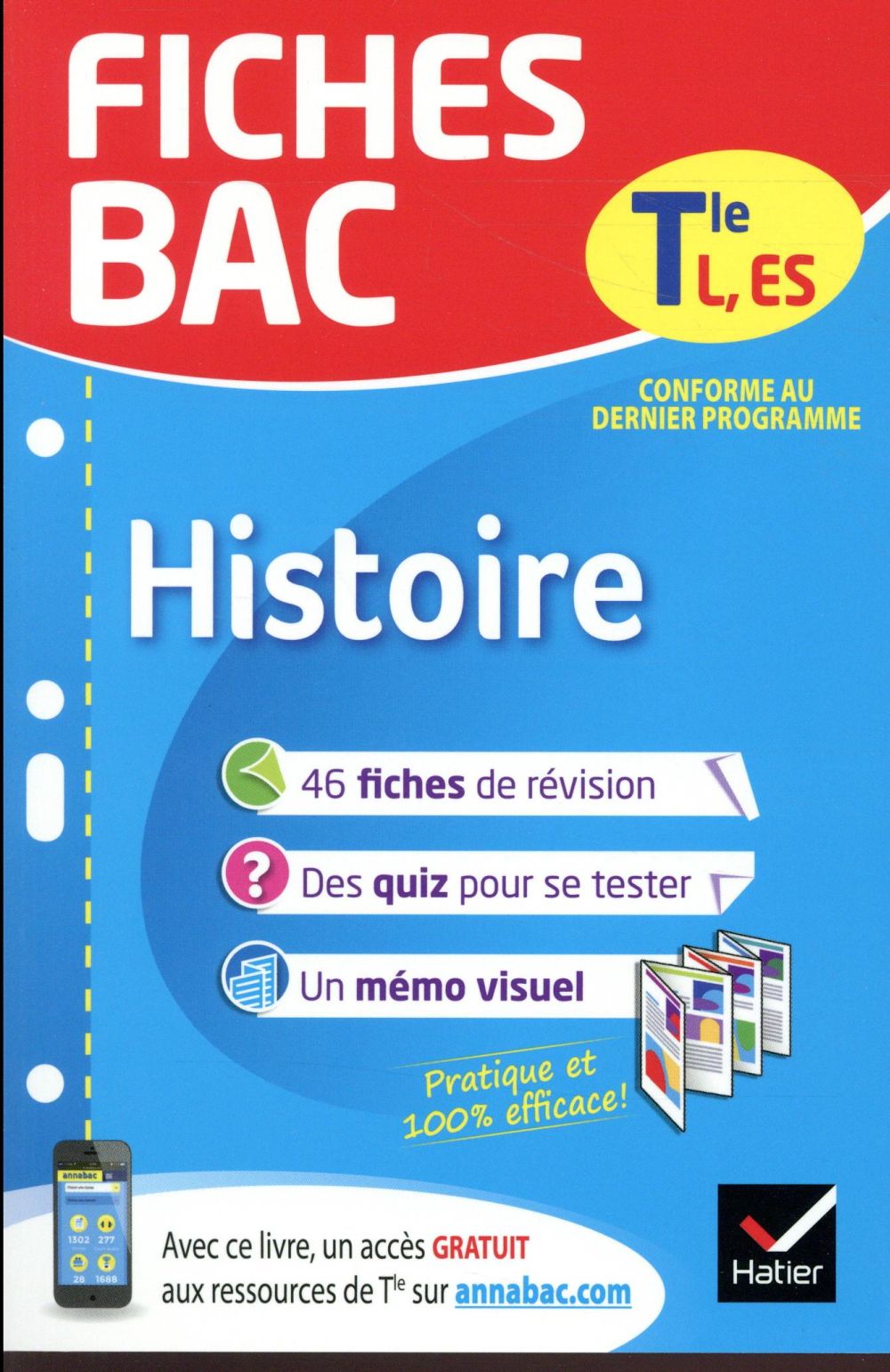 Fiches bac : histoire ; terminale L, ES
