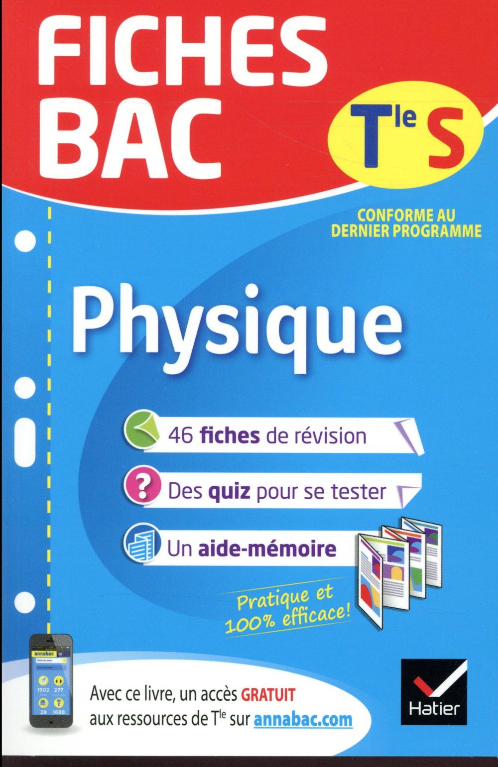 Fiches bac : physique ; terminale S (enseignement spécifique)
