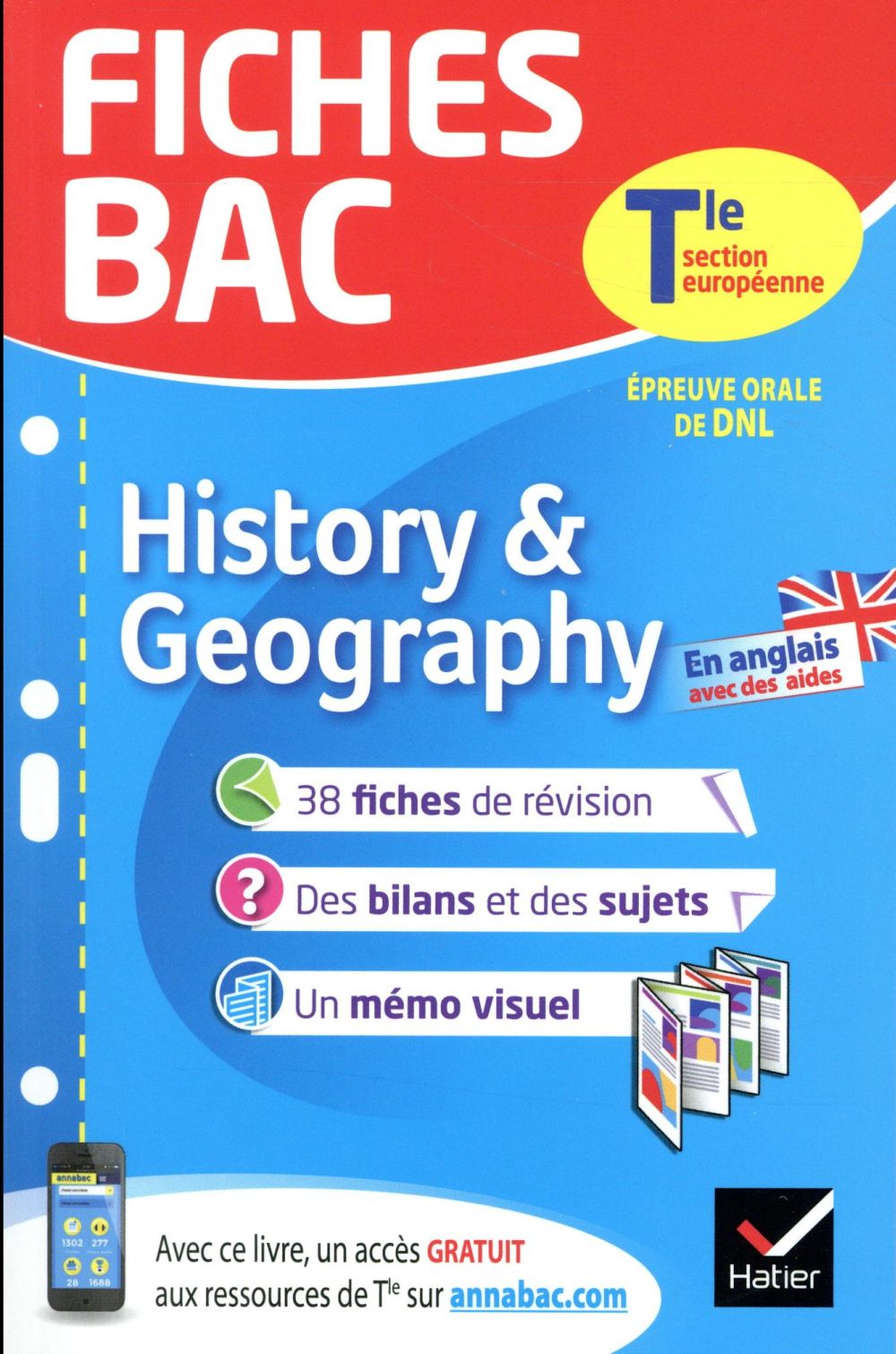 Fiches bac : history & geography ; terminale section européenne