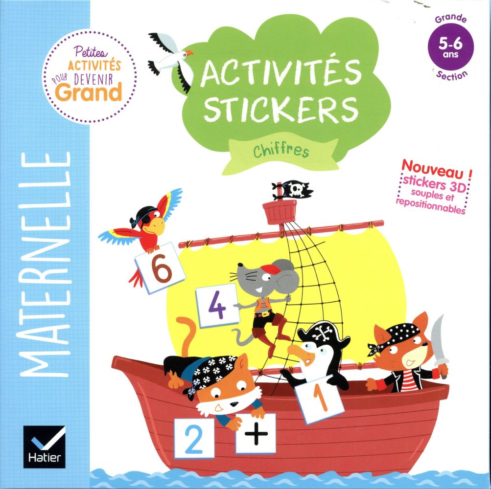 Activités stickers ; chiffres ; GS